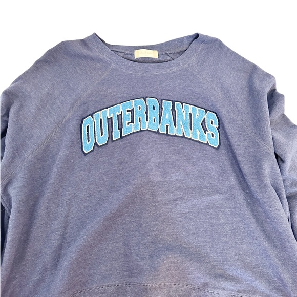 Altar’d State “Outerbanks” Pullover Heathered Sweatshirt Medium - Picture 1 of 5